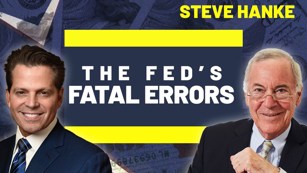 Is The Fed Destroying The Economy? Professor Steven Hanke Explains Why It Will Collapse
