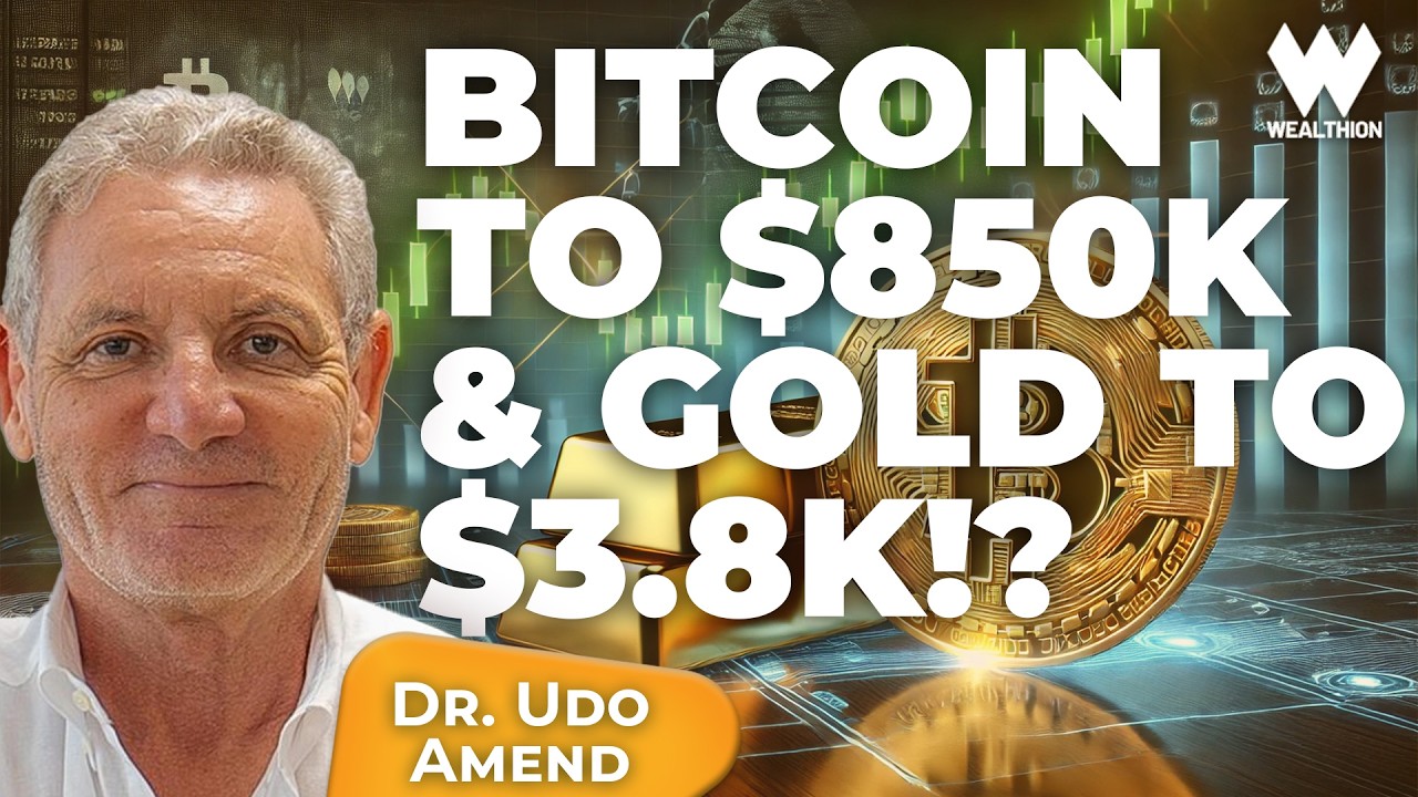 Bitcoin to $850K & Gold to $3.8K? Dr.  @udoamend  Explains Why!