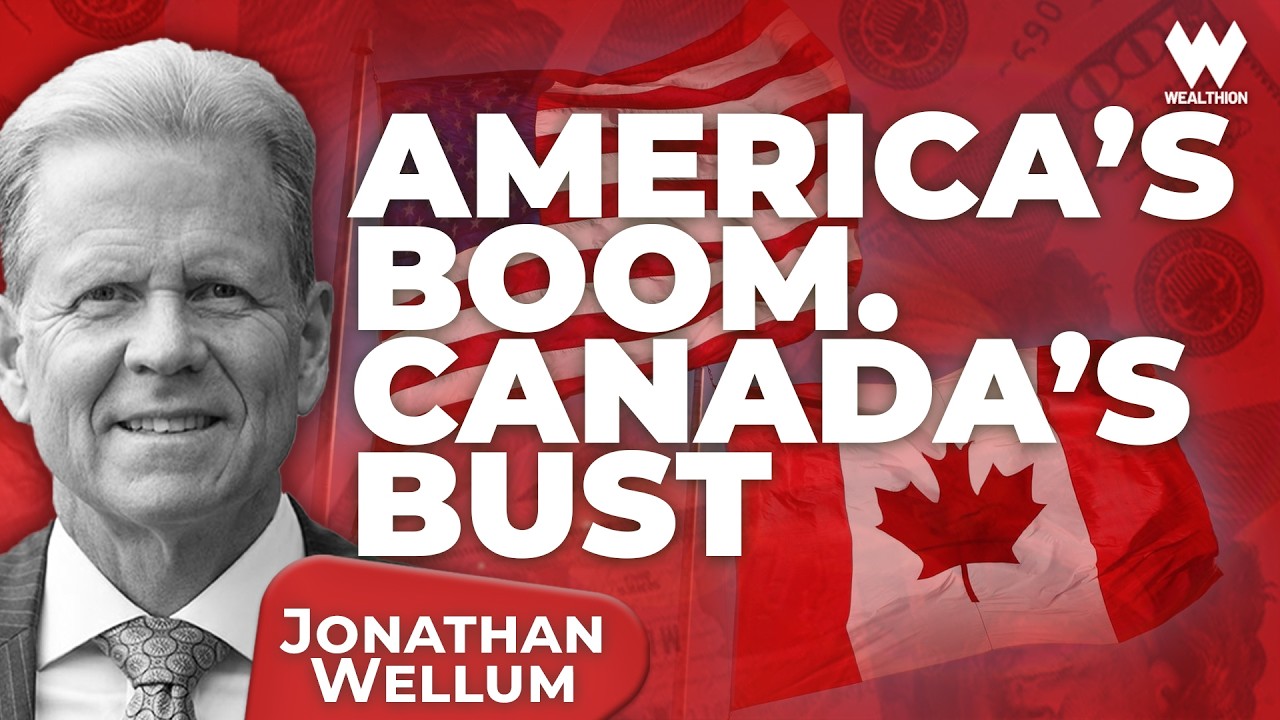 Jonathan Wellum: The Great Divide – U.S. Strength, Canadian Decline, and the AI Bubble & Gold Play